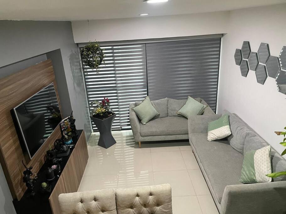 Departamento Cerca Del Aeropuerto Y Foro Sol Apartman Mexikóváros Kültér fotó
